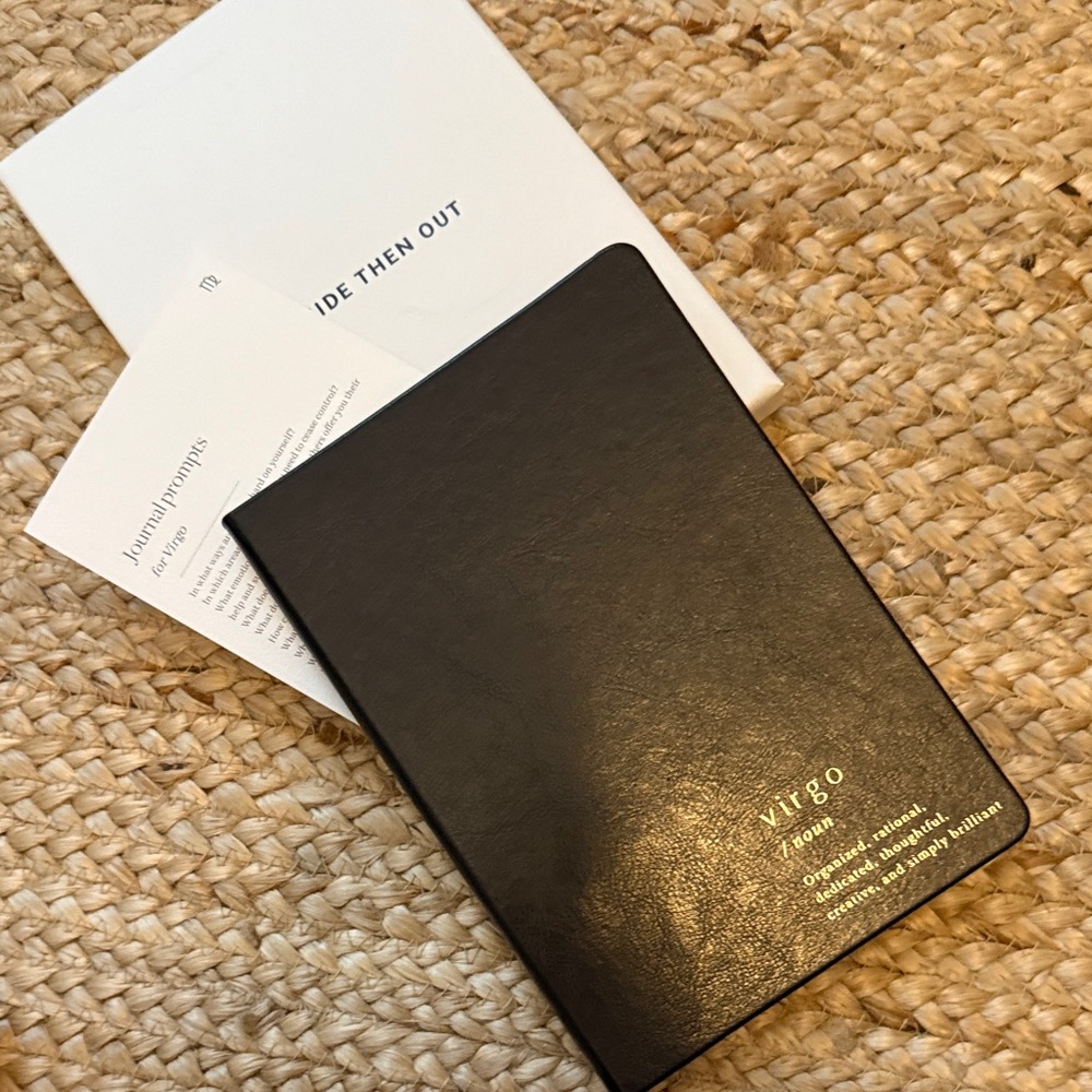 Virgo Zodiac Lined Journal Inside then Out